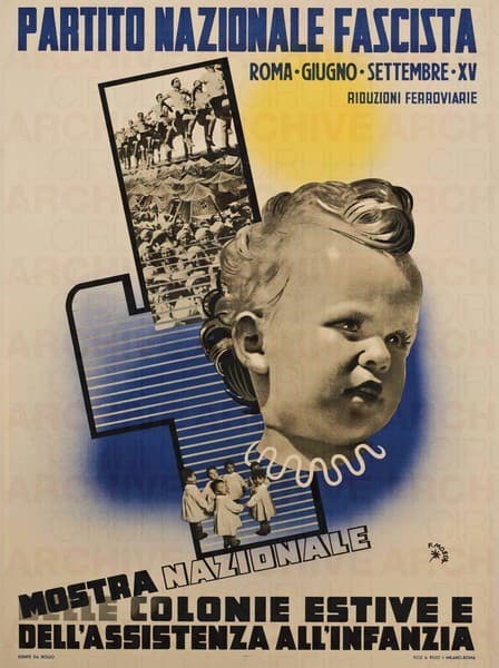 Partito Nazionale Fascista. Mostra nazionale delle colonie estive e dell’assistenza all’infanzia