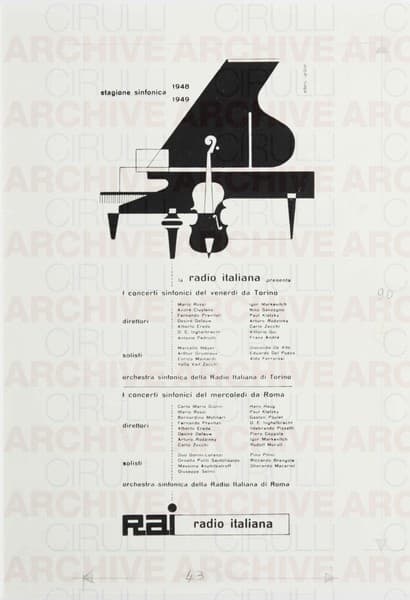 Rai Radio Italiana Stagione sinfonica 1948-1949