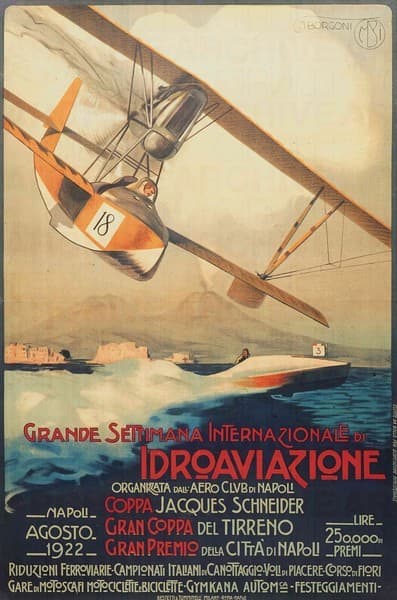 Grande Settimana Internazionale di Idroaviazione. Aero Club di Napoli