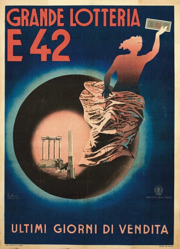Esposizione Universale di Roma 1942 Grande lotteria E42