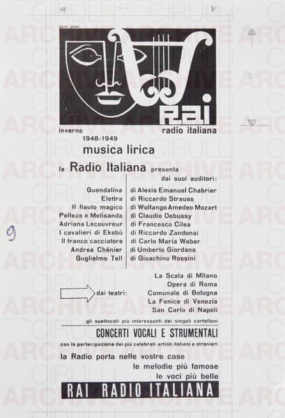 Rai Radio Italiana Musica Lirica 1948-1949