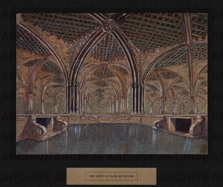 Esposizione Universale di Roma 1942 Primo aspetto del Palazzo dell’Illusione