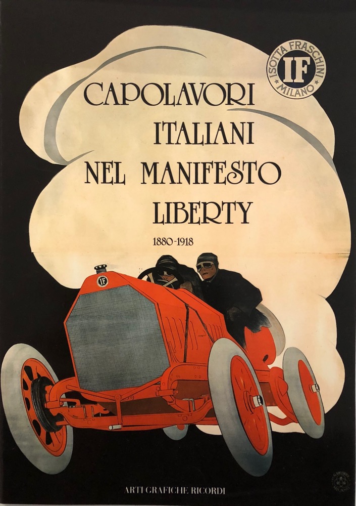 Capolavori italiani nel manifesto Liberty