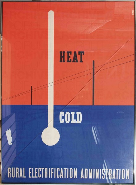 Heat Cold. Rural Electrification Administratio. U.S.Department of Agriculture